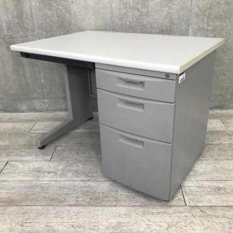 【中古】CZN デスク CZN-107CA-WE イトーキ（ITOKI） 片袖机