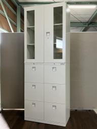 〈レアな上下書庫が入荷〉オカムラ　レクトライン　6段ラテラル×ガラス両開き書庫(観音開き)滅多に入荷しないのでご検討はお早めに
#岐阜#愛知#三重#静岡#CS在庫