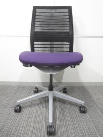 【中古】シンクチェア（新モデル）  Steelcase（スチールケース） 肘無ハイバックチェア