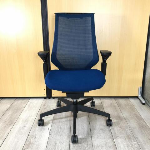 【中古】デュオラ メッシュ CRS-G3000E6 コクヨ（KOKUYO） 肘付ハイバックチェア