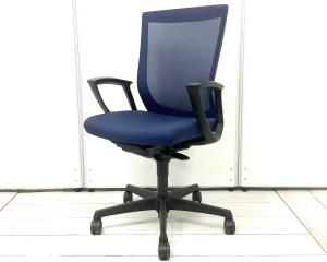 ワークチェア デザインアーム  固定肘 アームレスト付 ハ ブラックボディ オススメ(おすすめ) 大人気 ・Okamura/オカムラ ・ESCUDO/エスクード 【2512】弊社使用欄【A01050490】