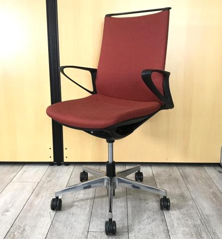 【中古】モード CA25BR-FWM9 オカムラ（okamura） 肘付ミドルバックチェア