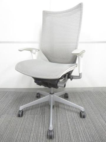 【中古】バロンチェア CP86CW-FDH3 オカムラ（okamura） 肘付ハイバックチェア