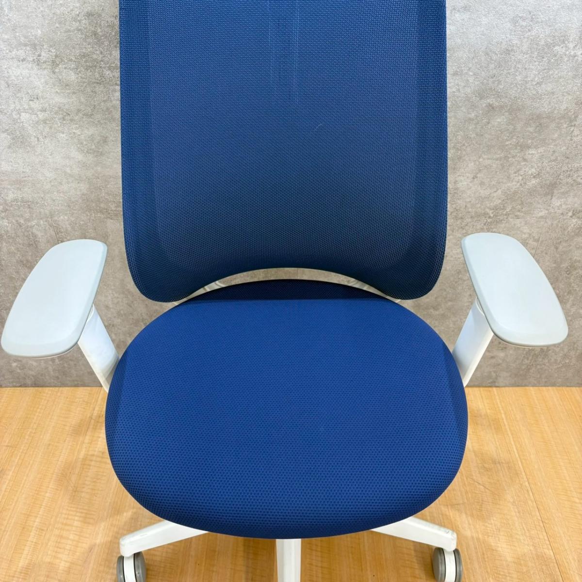 中古】ポータム オカムラ/okamura 肘付ハイバックチェア 579855 - 中古 