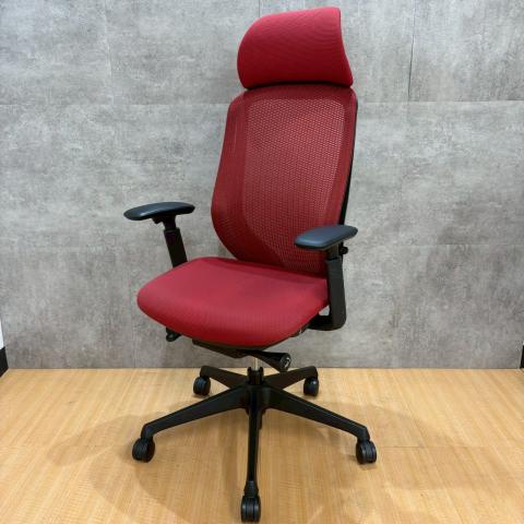 【中古】シルフィーメッシュ  オカムラ（okamura） 肘付ハイバックチェア