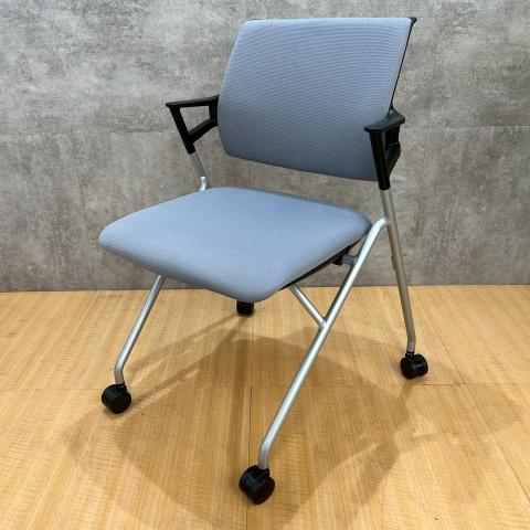 【中古】ピエガ CK-720E6GXE3-W コクヨ（KOKUYO） ネスティングチェア