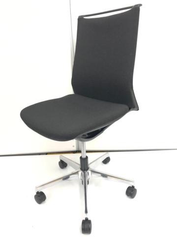 【中古】モード  オカムラ（okamura） 肘無ローバックチェア