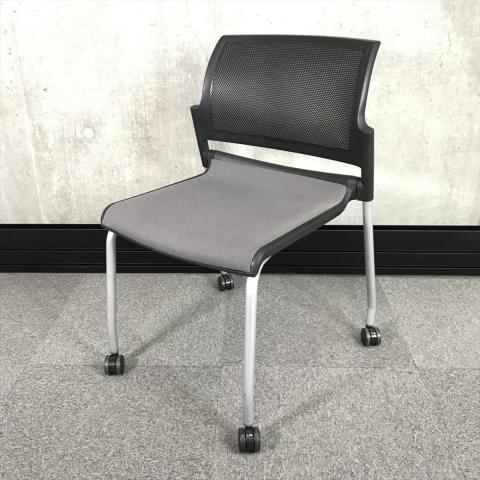 【中古】FM-310シリーズ  ウチダ（UCHIDA) スタッキングチェア