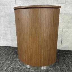 【限定1台！木目調のシンプルなカウンター！！】インフォメーションカウンター　木目調　ナチュラル　中古家具　九州最大級　《オフィスバスターズ福岡博多店は、福岡を拠点として、日本全国へ中古オフィス用品・オフィス家具を提供しております》