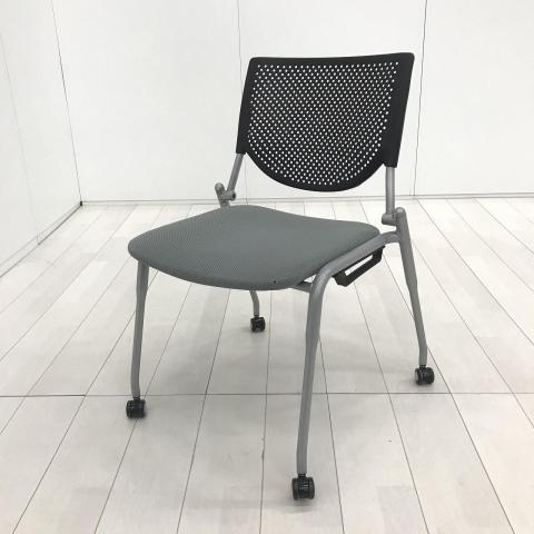 【中古】プロスタック 8139ZZ オカムラ（okamura） スタッキングチェア