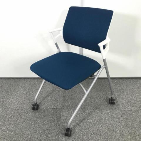 【中古】ピエガ CK-720PAWG4T6-W コクヨ（KOKUYO） ネスティングチェア