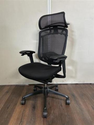 【中古】コンテッサ セコンダ CC88MS　FPC1 オカムラ（okamura） 肘付ハイバックチェア