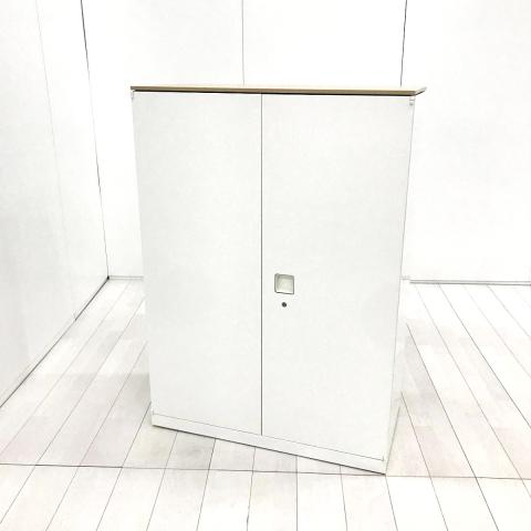 【中古】レクトライン 4B315Y ZA75 オカムラ（okamura） ローキャビネット／両開き