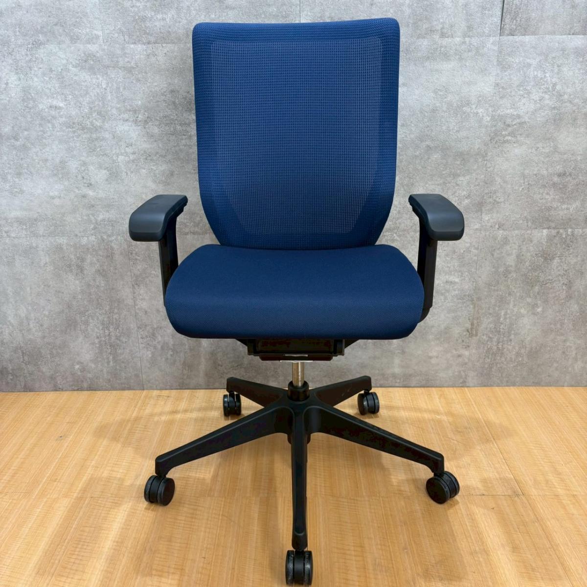 中古】ミレッザ イトーキ/ITOKI 肘付ハイバックチェア 580219 - 中古