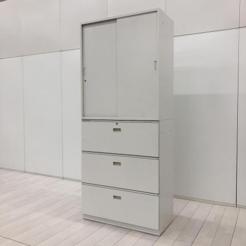 【中古】シンライン HTM-109GS-W9 / HTM-109AAS-W9 イトーキ（ITOKI） ハイキャビネット／その他