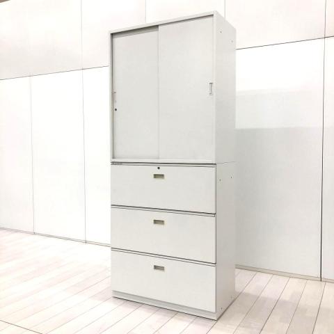 【中古】シンライン HTM-109GS-W9 / HTM-109AAS-W9 イトーキ（ITOKI） ハイキャビネット／その他