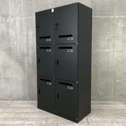 【中古】シンラインロッカー HCN-189HSR2-T1 イトーキ（ITOKI） 6人用パーソナルロッカー