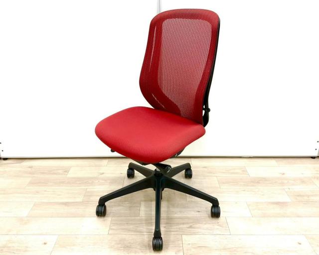 【中古】シルフィーメッシュ  オカムラ（okamura） 肘無ハイバックチェア