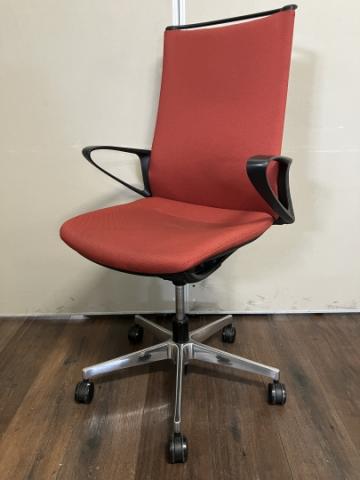 【中古】モード CA27BR　FWM9 オカムラ（okamura） 肘付ハイバックチェア