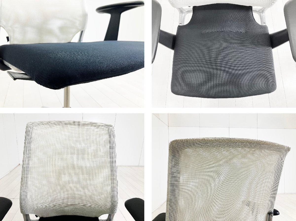 メダチェア 中古 ヴィトラ Vitra メダ MEDA 肘付 中古オフィス家具 ブラック 肘付 クッション 中古】メダ2チェア vitra/ヴィトラ 肘付ハイバックチェア 586658