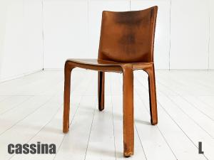 L)cassina/カッシーナ■412 CAB / キャブチェア■マリオベリーニ■ブラウン