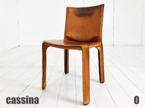 O)cassina/カッシーナ　412 CAB / キャブチェア　マリオベリーニ　ブラウン