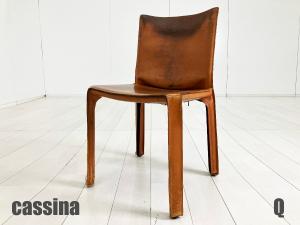 R)cassina/カッシーナ■412 CAB / キャブチェア■マリオベリーニ■ブラウン