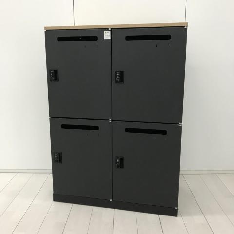 【中古】シンラインロッカー SOHCN1153HSF2X2T1 イトーキ（ITOKI） 4人用パーソナルロッカー
