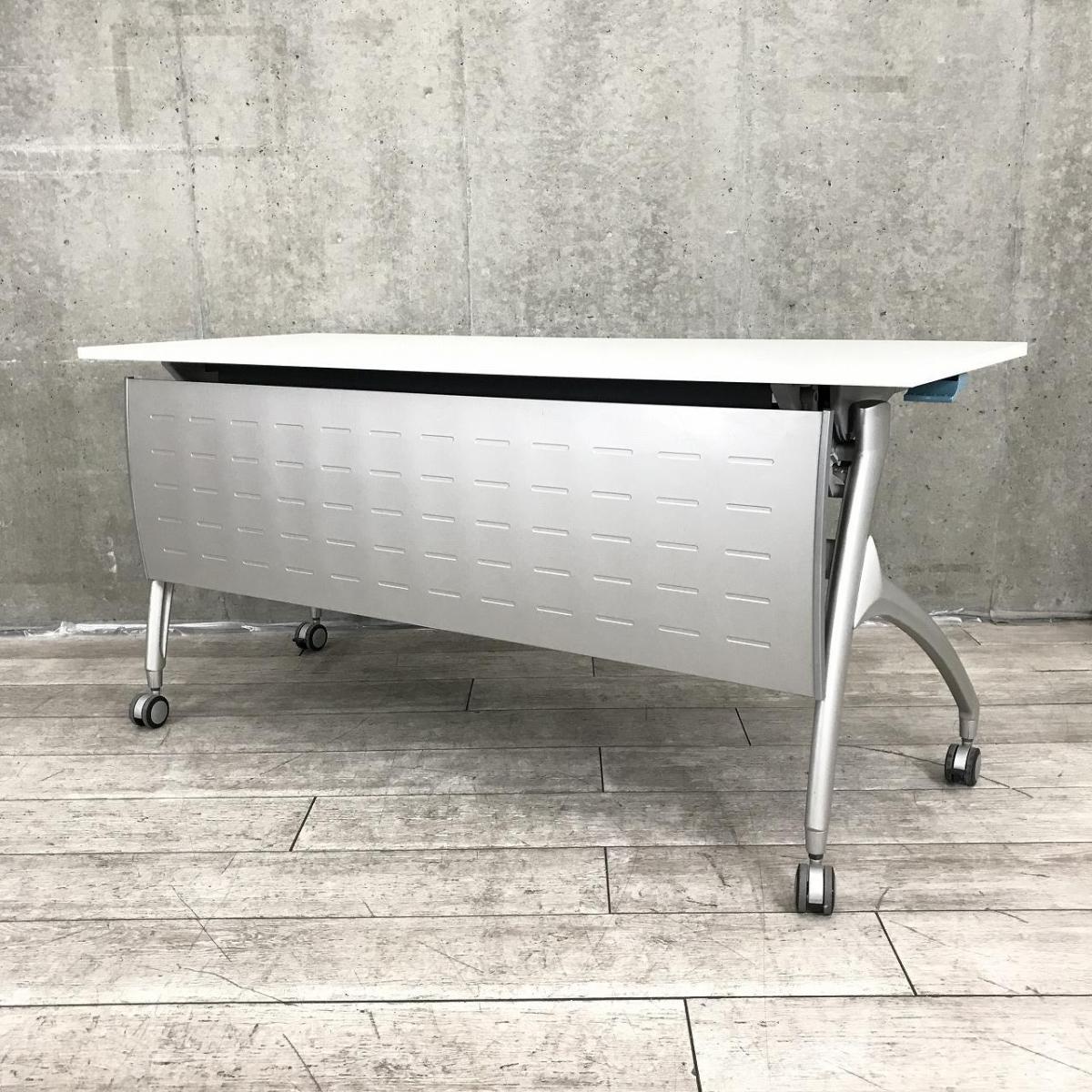 中古】リリッシュ THVP-156LN-W9 イトーキ/ITOKI スタックテーブル(長 