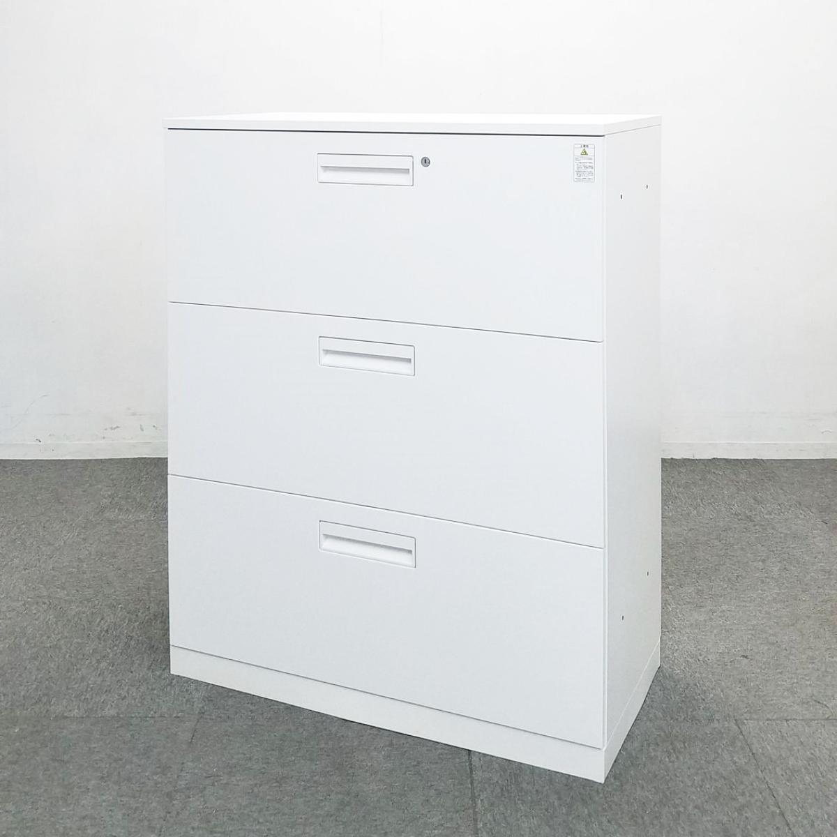 【9台入荷】人気のエディアシリーズ入荷！中古　キャビネット　書庫　ロッカー　棚　ホワイト　オフィス　コクヨ　天板付き
                        エディア
                                    中古
            