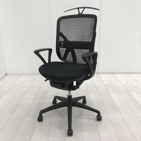 【中古】yera  イナバ（INABA) 肘付ハイバックチェア