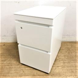 【訳アリ品】コクヨ製のワゴンが入荷！ホワイト 中古 オフィス 家具 デスクインワゴン