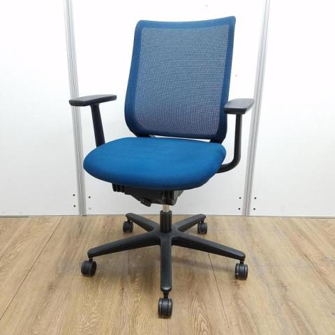 【中古】ミトラシリーズ CRS-G2900E6 コクヨ（KOKUYO） 肘付ローバックチェア