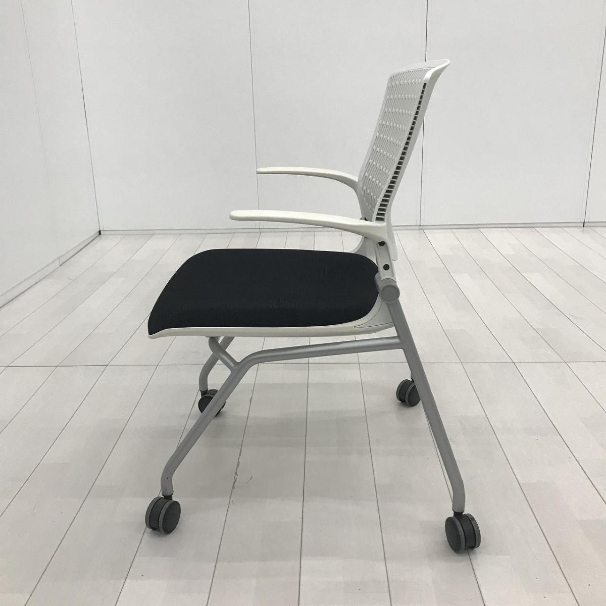 中古】グラータチェア 8142WA オカムラ/okamura ネスティングチェア 