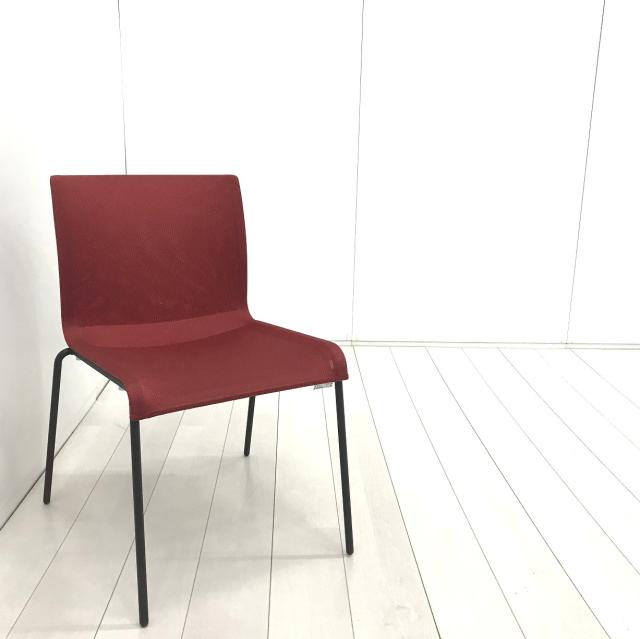 【中古】ペリック KF-220C-T1D6 イトーキ（ITOKI） スタッキングチェア