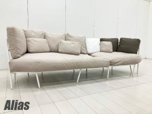Alias/アリアス■Dehors 372/デホール372■ミケーレ・デ・ルッキ■3人掛けソファ■ガーデンラウンジソファ
