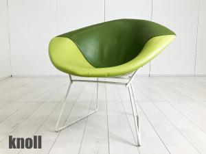 knoll/ノール　ハリー・ベルトイア　ダイヤモンドチェア　MOMA　ミッドセンチュリー　ライムグリーン