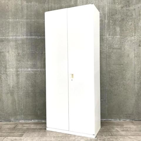 【中古】3S 書庫  オカムラ（okamura） ハイキャビネット／両開き