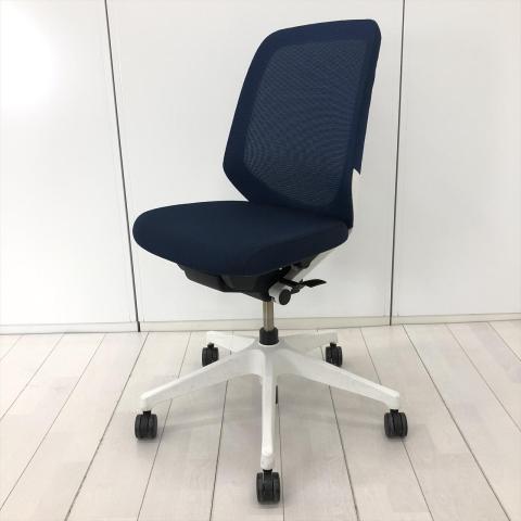 【中古】ノート メッシュ KJ-180JB-W9B2 イトーキ（ITOKI） 肘無ハイバックチェア