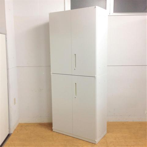 【中古】HSシリーズ  ウチダ（UCHIDA) ハイキャビネット／両開き＋両開き