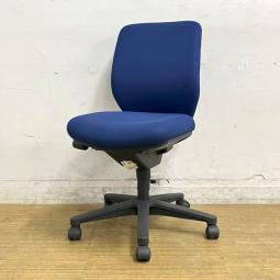 【在庫入替セール】コクヨ　セディスタ　肘無しローバックモデル　使いやすいブルーカラー　安定感のある座り心地【愛知・名古屋・豊田・静岡・浜松】