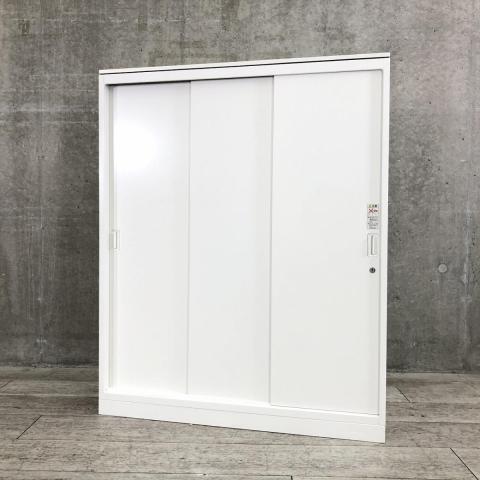 【中古】レクトライン 4B453Y ZA75 オカムラ（okamura） ローキャビネット／引き違い