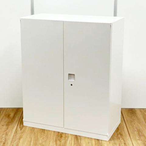 【中古】レクトライン  オカムラ（okamura） ローキャビネット／両開き