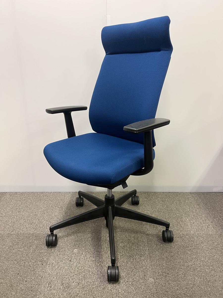 【10脚入荷】中古　高級チェア　OAチェア　オフィスチェア　ハイバック　エクストラハイバック　ヘッドレス付き　ランバーサポート付き　テレワーク　在宅ワーク　コクヨ製　ウィザード2
                        ウィザード2
                                    中古
            