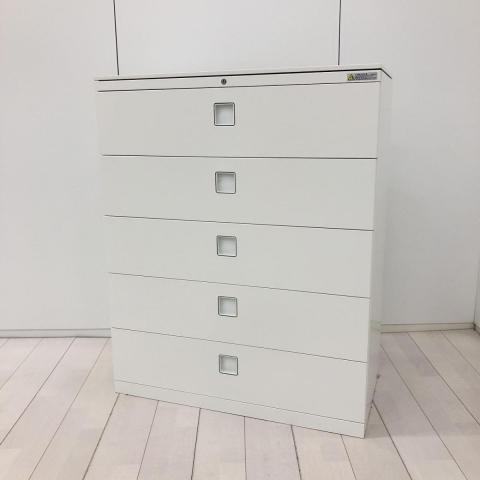 【中古】レクトライン 4BG3ZE ZA75 オカムラ（okamura） ローキャビネット／ラテラル