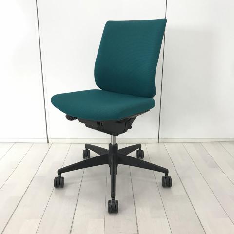 【中古】ウィザードチェア CRS-G1800F6 コクヨ（KOKUYO） 肘無ローバックチェア