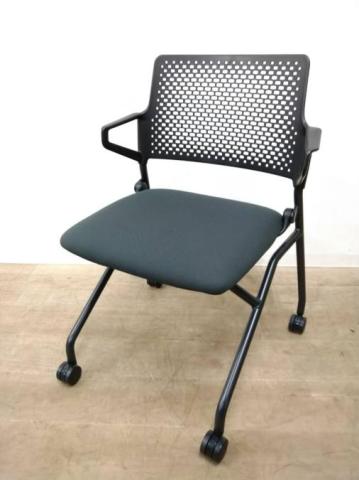 【中古】FM-345 FM-345BB ウチダ（UCHIDA) ネスティングチェア