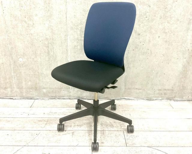 【中古】フルゴ  イトーキ（ITOKI） 肘無ハイバックチェア