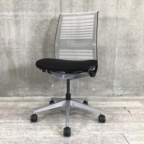 【中古】シンクチェア（新モデル）  Steelcase（スチールケース） 肘無ハイバックチェア