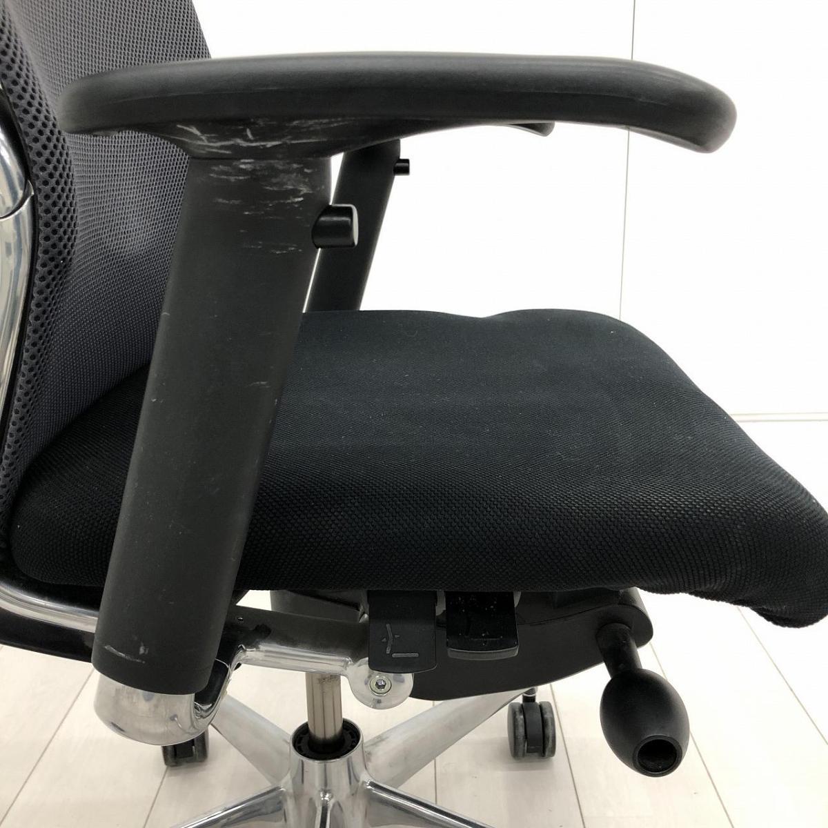 中古】フォスターエトスチェア CR-G1420 コクヨ/KOKUYO 肘付ハイバック